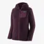Patagonia Womens' R1 Air Full Zip Hoody in Obsidian Plum