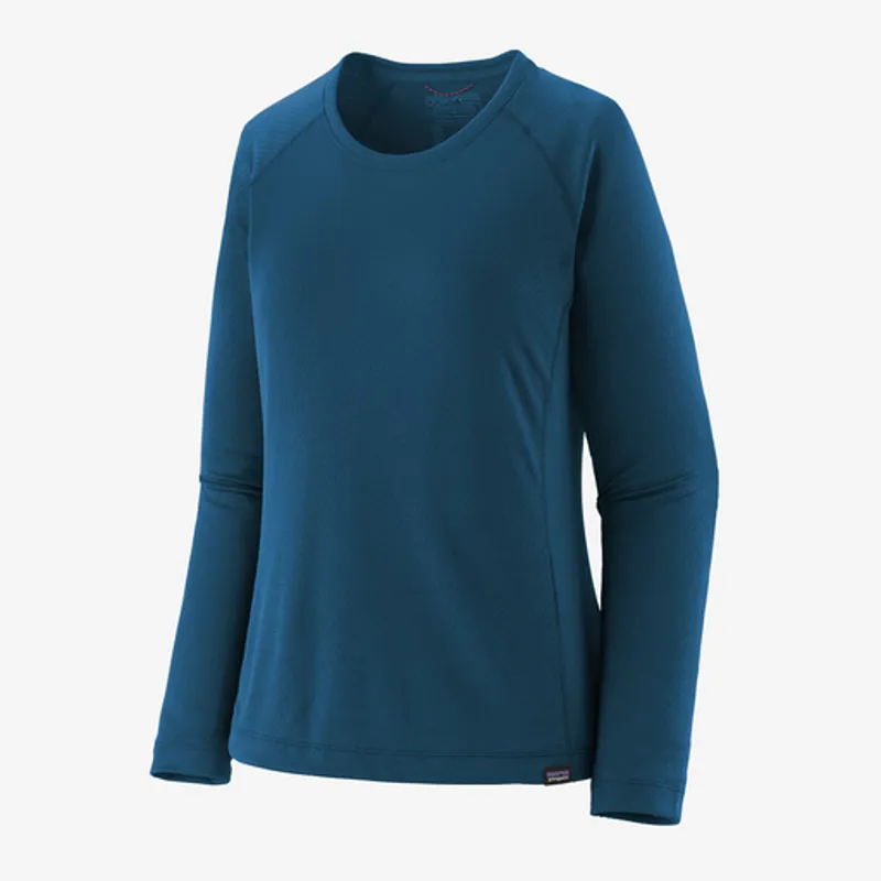 Patagonia Capilene Midweight Womens Crew in Lagom Blue
