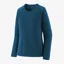 Patagonia Capilene Midweight Womens Crew in Lagom Blue