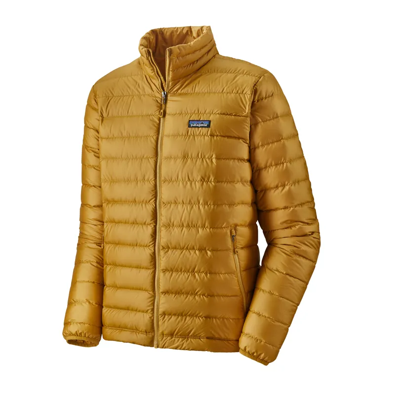 Patagonia Men's Down Sweater Jacket in Buckwheat Gold 