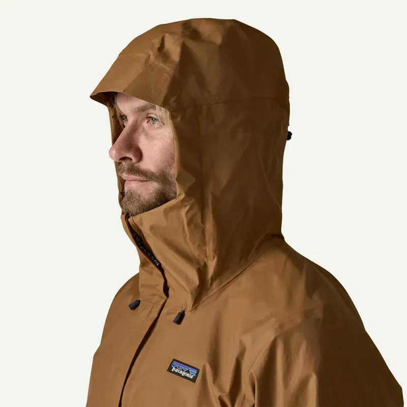 Patagonia Torrentshell 3L Rain Jacket in Deer Brown-5