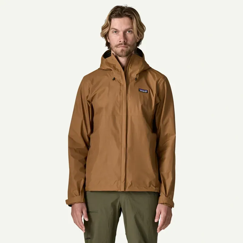 Patagonia Torrentshell 3L Rain Jacket in Deer Brown-1