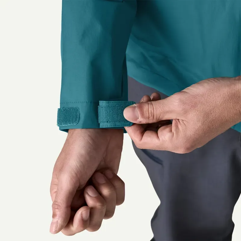 Patagonia Torrentshell 3L Rain Jacket in Glacial Blue-6