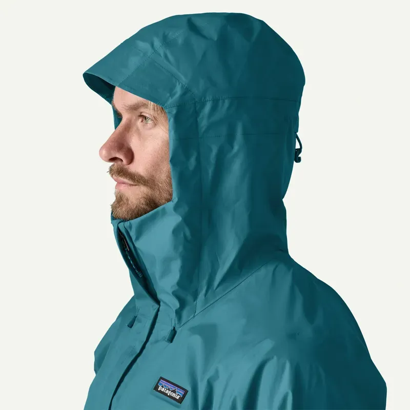 Patagonia Torrentshell 3L Rain Jacket in Glacial Blue-5