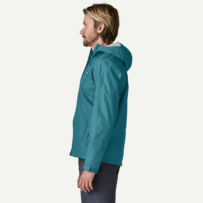Patagonia Torrentshell 3L Rain Jacket in Glacial Blue-3