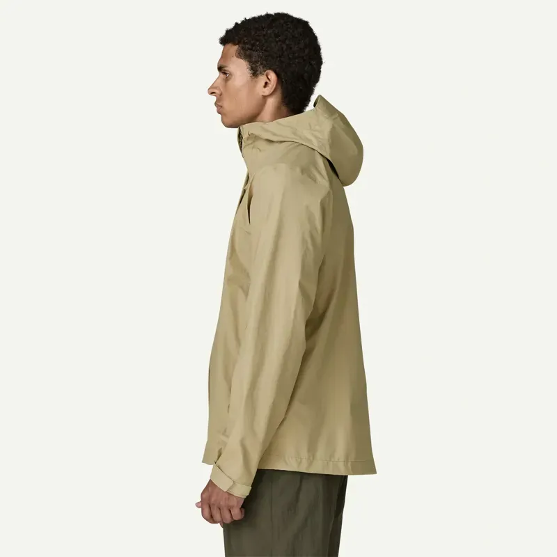 Patagonia Torrentshell 3L Rain Jacket in Weathered Stone-3