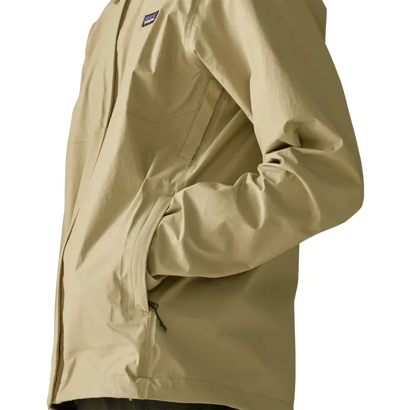 Patagonia Torrentshell 3L Rain Jacket in Weathered Stone-4