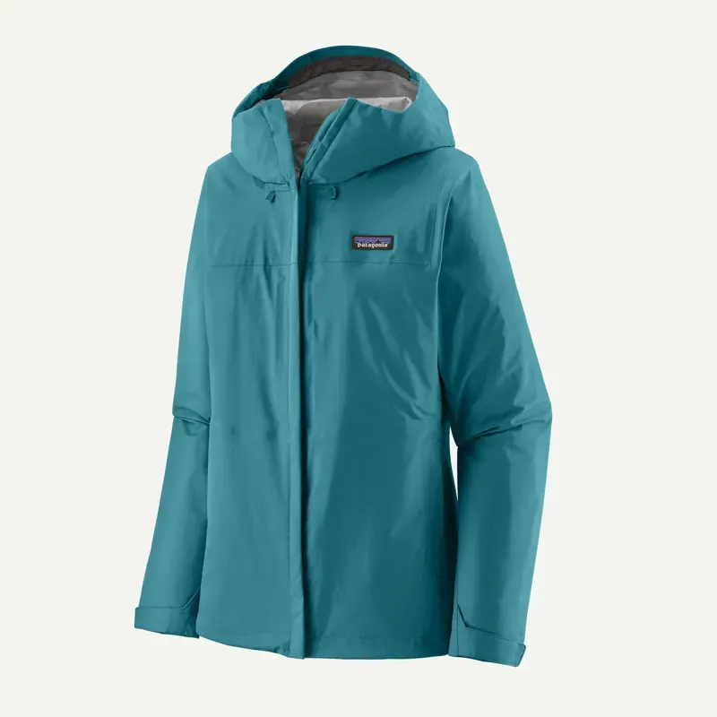 Patagonia Women's Torrentshell 3L Rain Jacket in Glacial Blue