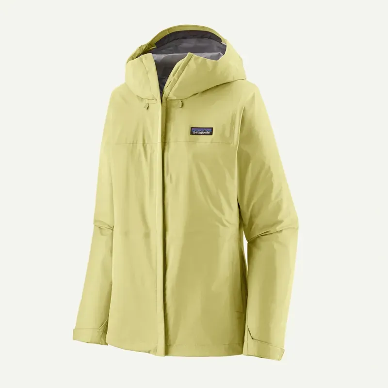 Patagonia Women's Torrentshell 3L Rain Jacket in Vellum Green