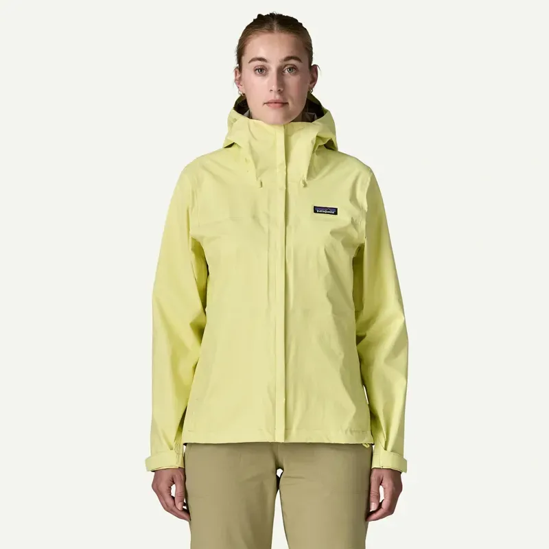 Patagonia Women's Torrentshell 3L Rain Jacket in Vellum Green-1