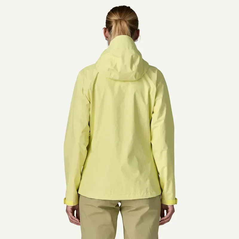 Patagonia Women's Torrentshell 3L Rain Jacket in Vellum Green-2