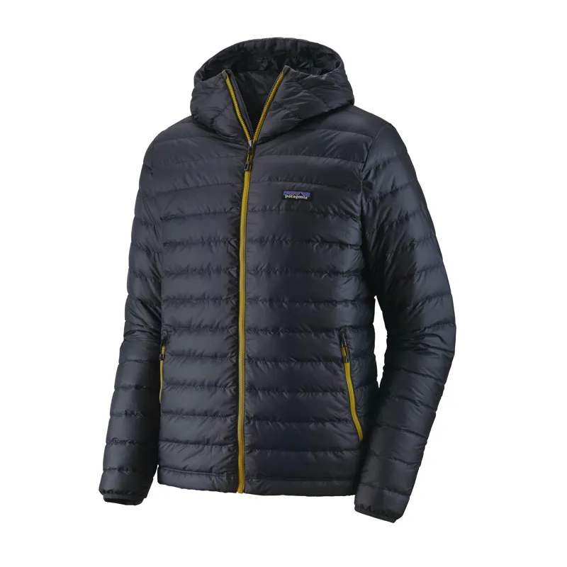 patagonia down sweater hoody smolder blue