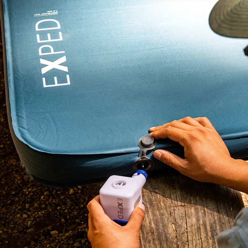 Exped DeepSleep Mat 7.5 Sleeping Mat - Long Wide - ocean-3