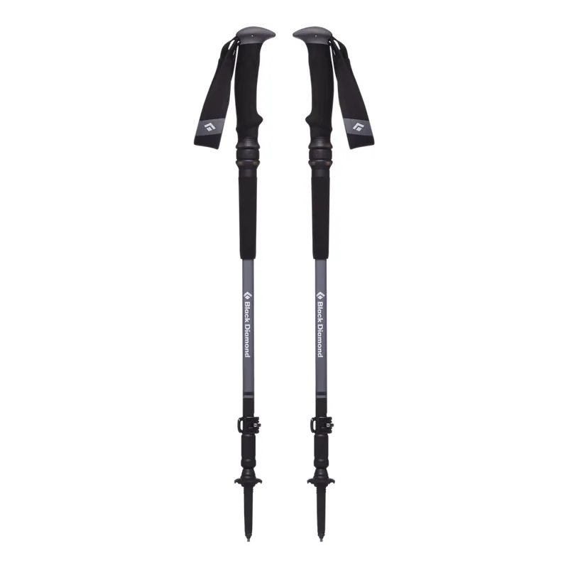 Black Diamond Trail Pro Shock Trek Poles in Granite
