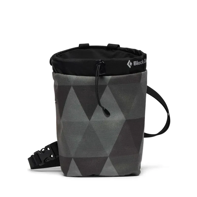 Black Diamond M/L Gym Chalk Bag in Gray Quilt