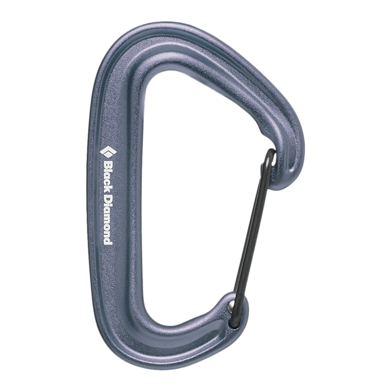 Black Diamond MiniWire Carabiner in Gray