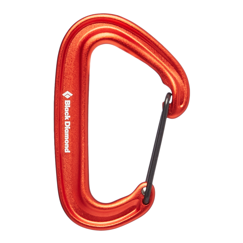 Black Diamond MiniWire Carabiner in Octane