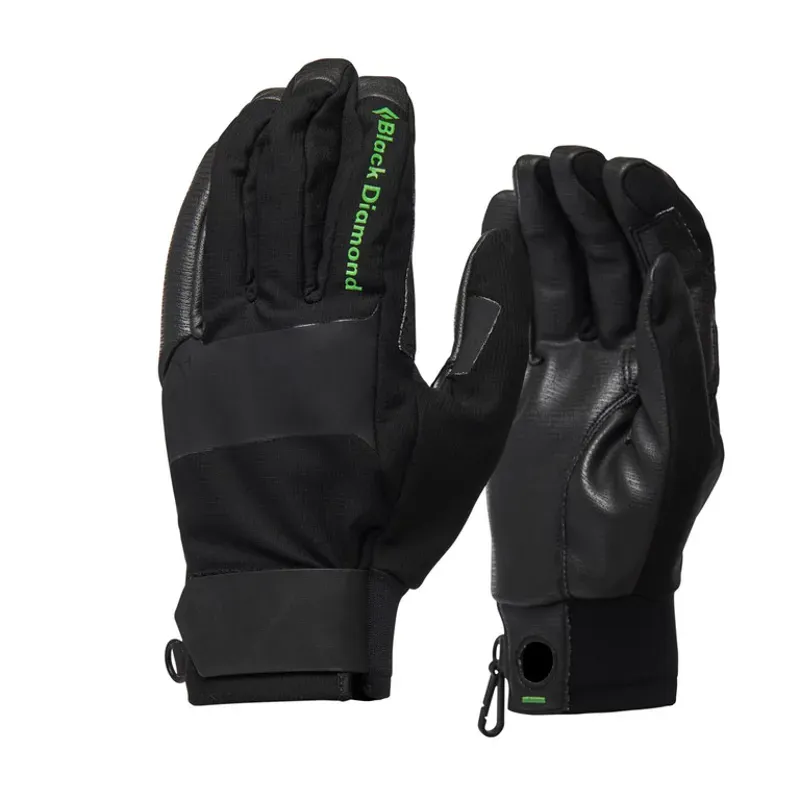 Black Diamond Torque Gloves in Black