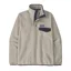 Patagonia Lightweight Synchilla Snap-T Pullover in Oatmeal Heather w/Smolder Blue