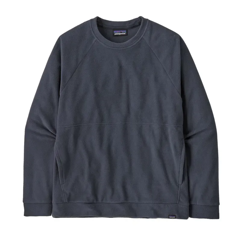 Patagonia Micro D Fleece Crewneck in Smolder Blue