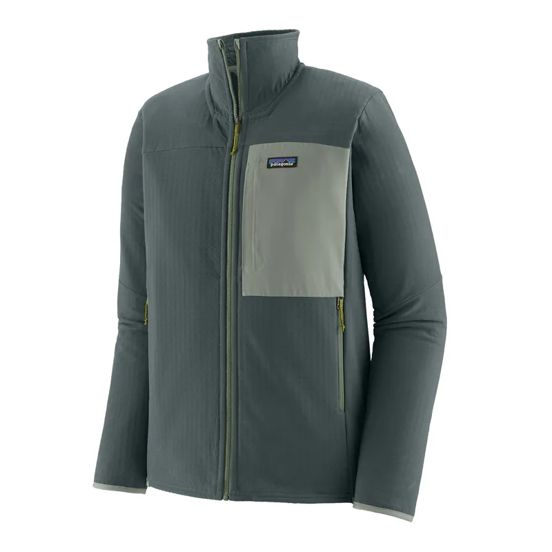 Patagonia R2 TechFace Fleece Jacket in Nouveau Green