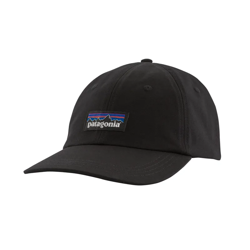 Patagonia P-6 Label Traditional Cap in Black