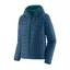 Patagonia Women's Down Sweater Hoody in Lagom Blue