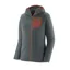 Patagonia Womens' R1 Air Full Zip Hoody in Nouveau Green
