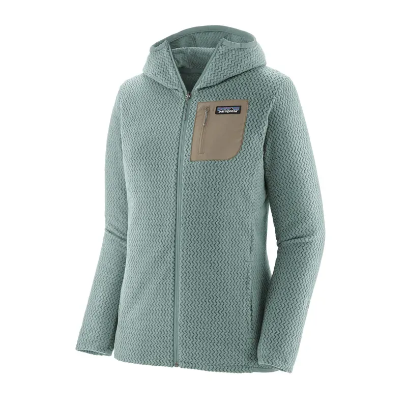 Patagonia Womens' R1 Air Full Zip Hoody in Thermal Blue