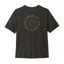 Patagonia Men's Capilene Cool Daily Shirt in Spoke Stencil: Black