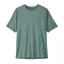 Patagonia Men's Capilene Cool Daily Shirt in Spoke Stencil: Blue Sage