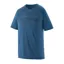 Patagonia Men's Capilene Cool Trail Shirt in Stratapeaks: Aquatic Blue