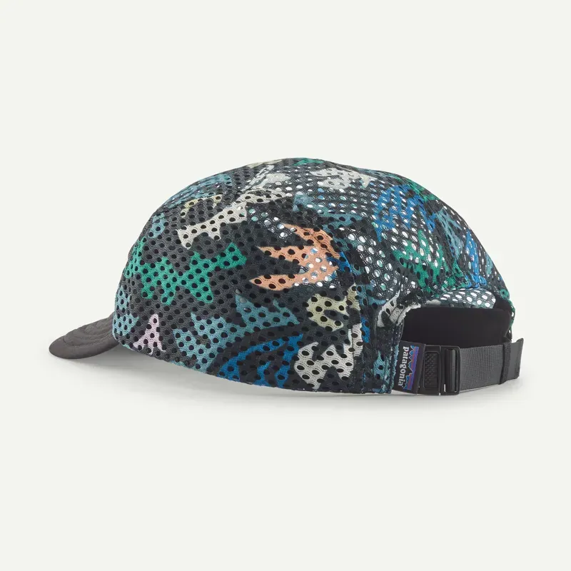 Patagonia Duckbill Cap in Black: Kaleido-1