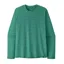 Patagonia Men's L/S Capilene Cool Daily Shirt in Light Gem Green X-Dye