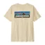 Patagonia Men's P-6 Logo T-Shirt in Undyed Natural