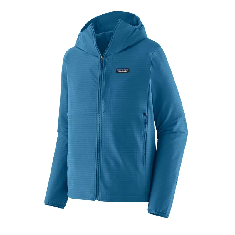 Patagonia Men's R1 TechFace Hoody in Aquatic Blue