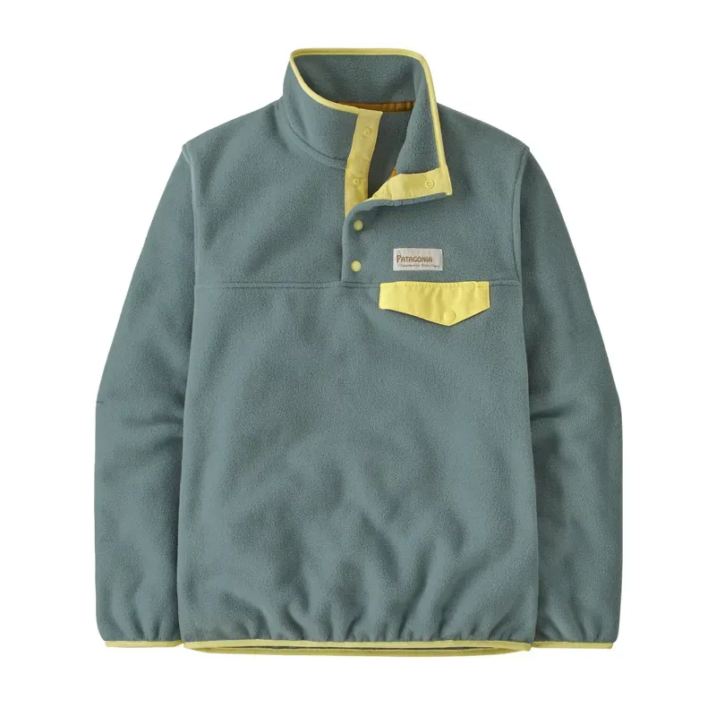 Patagonia Women's Light Weight Synchilla Snap-T Fleece Pullover in Blue Sage