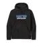 Patagonia P-6 Logo Uprisal Hoody in Black