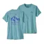 Patagonia Capilene Cool Womens T-Shirt in Ridgeline Runner: Iggy Blue