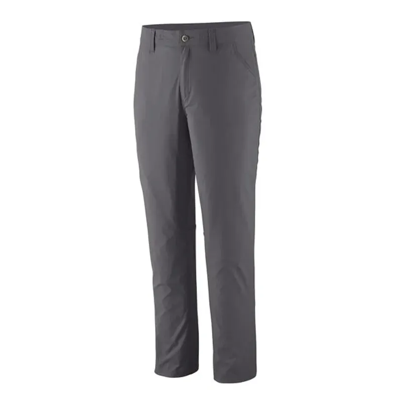 Patagonia Women's Short Length Quandary Pants in Forge Grey