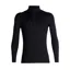 Mens 200 Oasis LS Half Zip BLACK