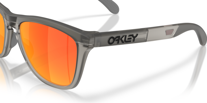 Frogskins Range XL Prizm Ruby Lenses Matte Grey Smoke/Grey ink Frame-1