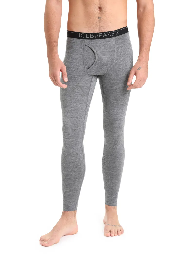 Men s Merino 200 Oasis Leggings with Fly in Gritstone