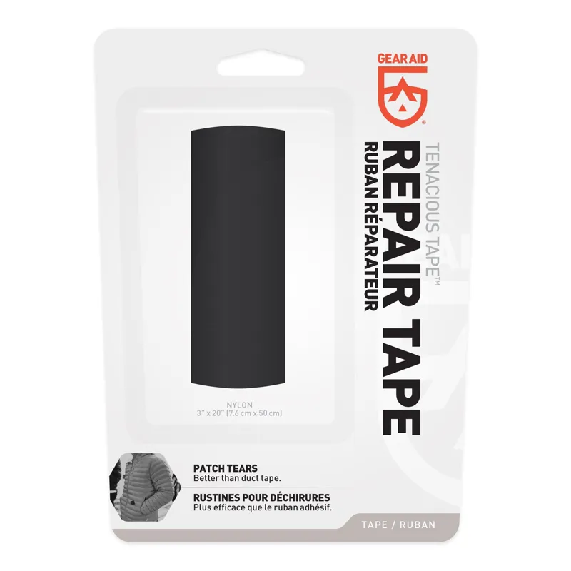 Tenacious Tape Repair Tape Black Nylon