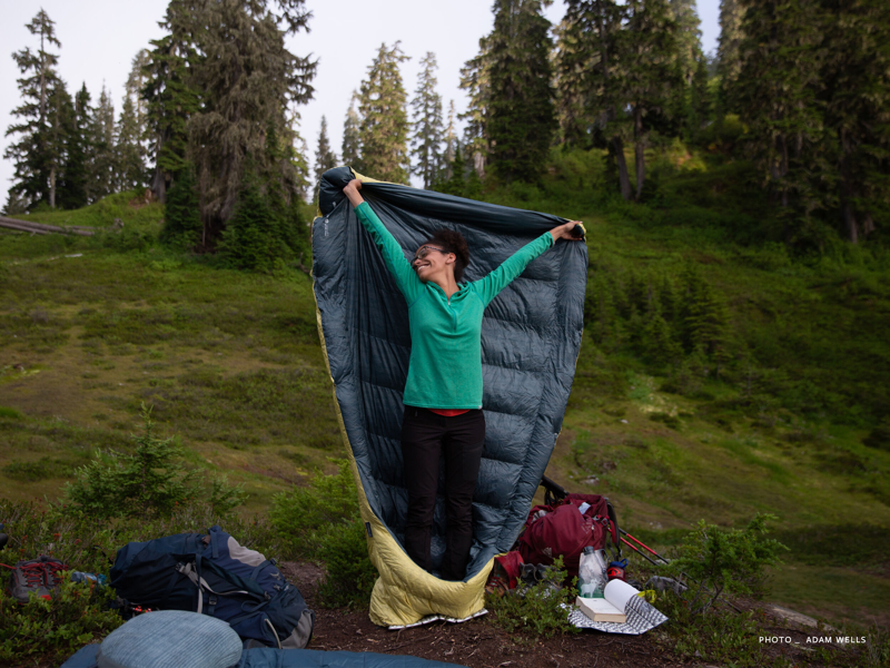 Therm-A-Rest Corus 20F/-6C Regular Quilt in Spring-1