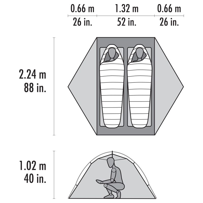 Hubba Hubba HD 2P Tent-12