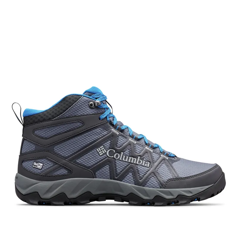 Columbia PeakFreak X2 Mid Outdry Trekking Boot in Graphite Blue-1