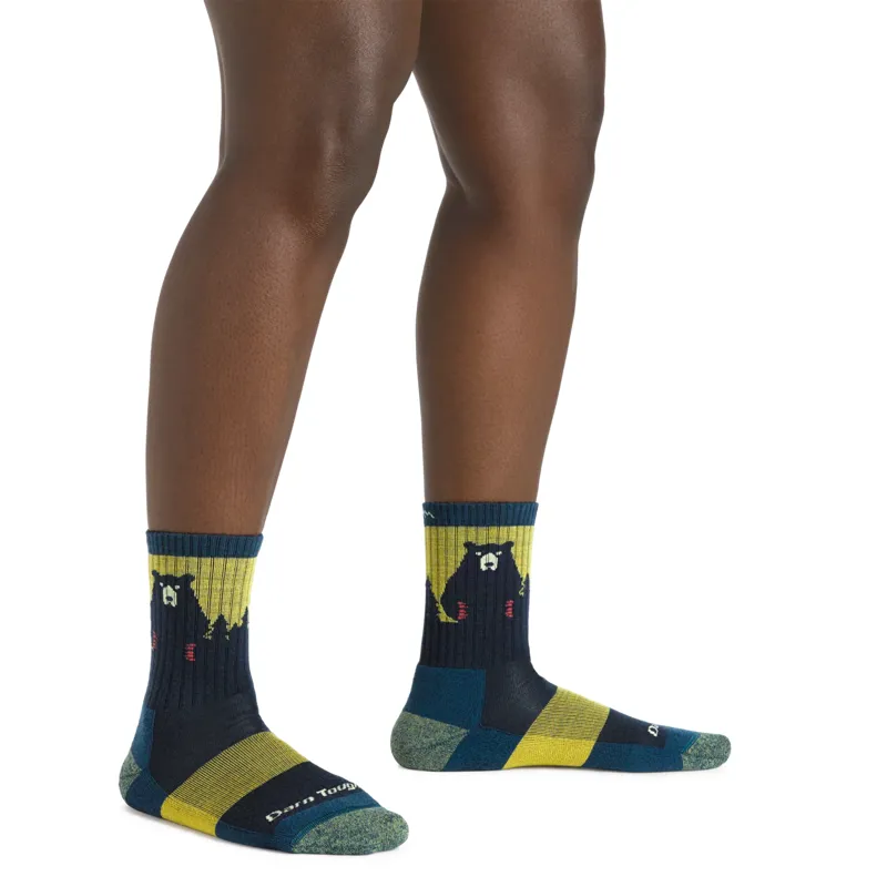 WOMEN'S HIKE TREK BEAR TOWN MICRO CREW LIGHTWEIGHT WITH CUSHION Dark Teal-3