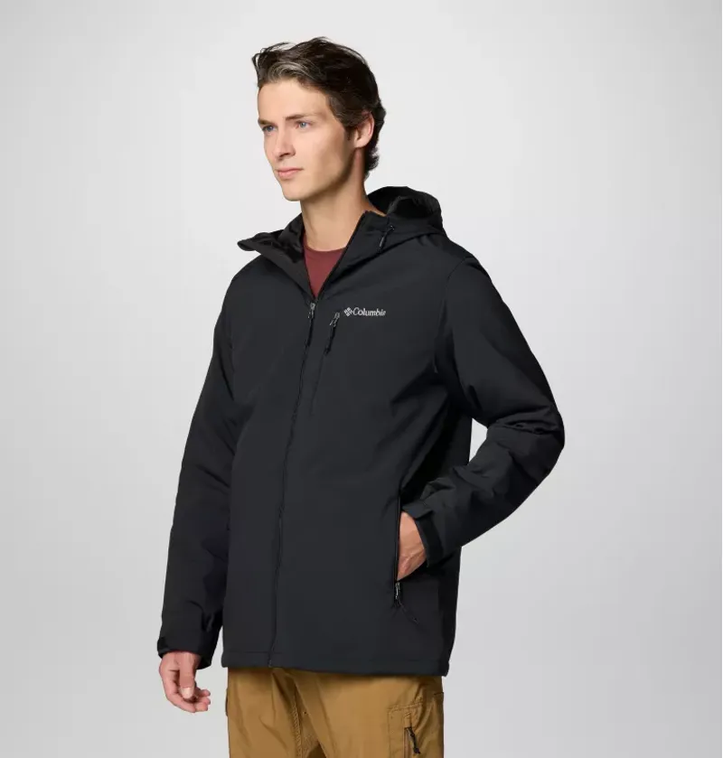 Gate Racer II Softshell Jacket in Black-6