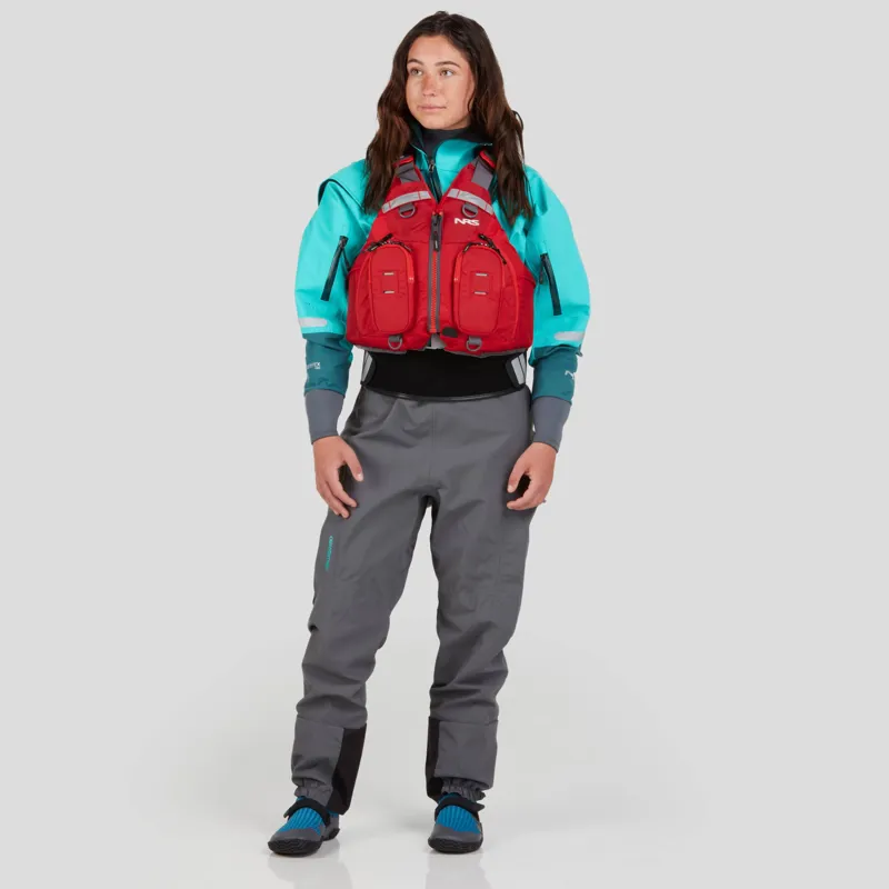 NRS Odyssey Sea Kayaking PFD in Red-4
